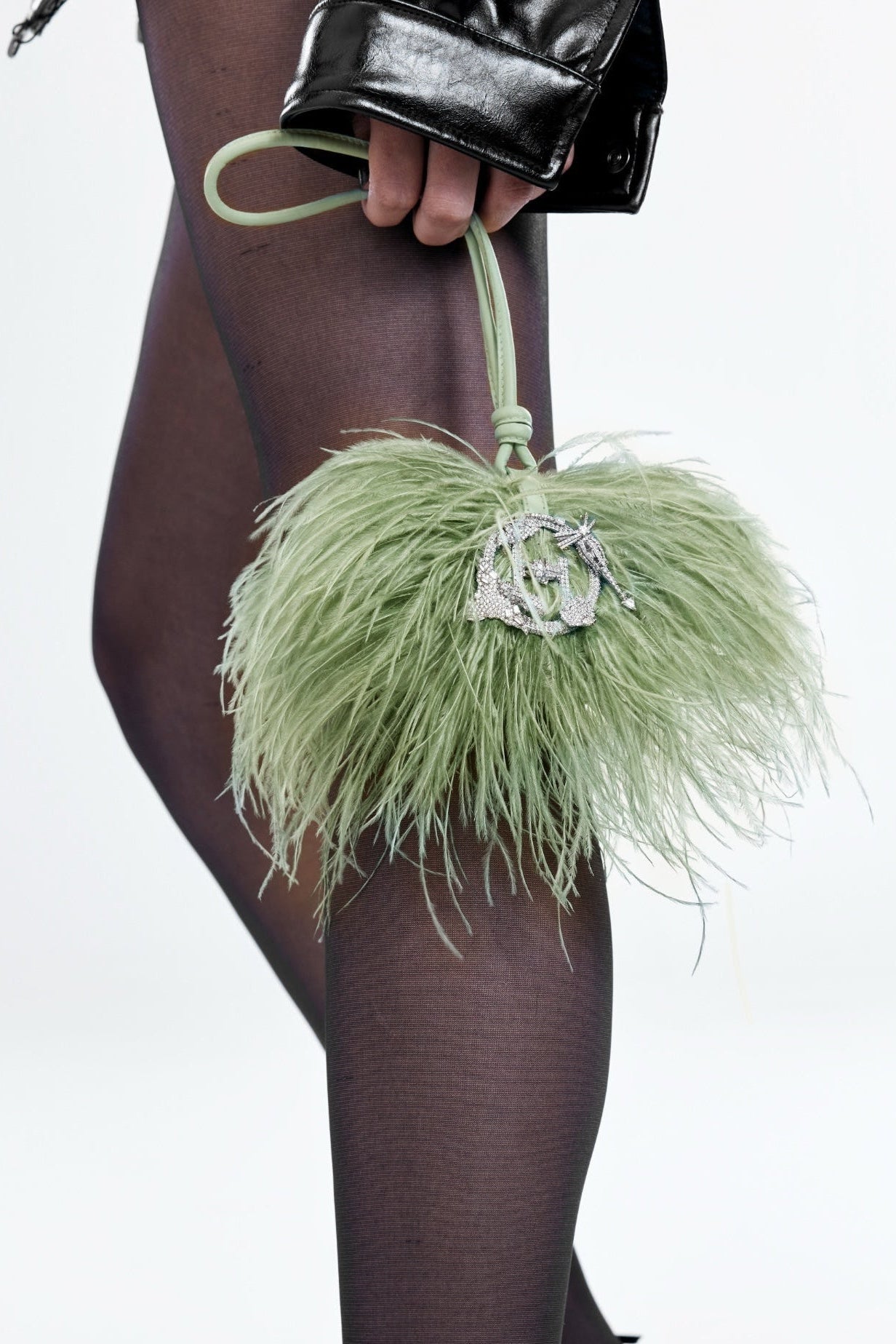 Jade Green Scarlet Minivet Bag by Outhouse available on sincerelyindia.com