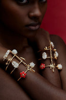 Outhouse Gold Cartella Handcuff available on sincerelyindia