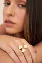 Outhouse-Oh Poppi Clump Ring-sincerelyindia.COM