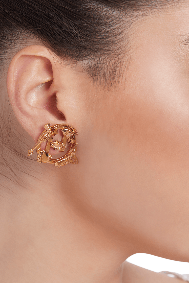 Outhouse-O.H. V Mini Studs-sincerelyindia.COM