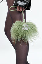 Jade Green Scarlet Minivet Bag by Outhouse available on sincerelyindia.com