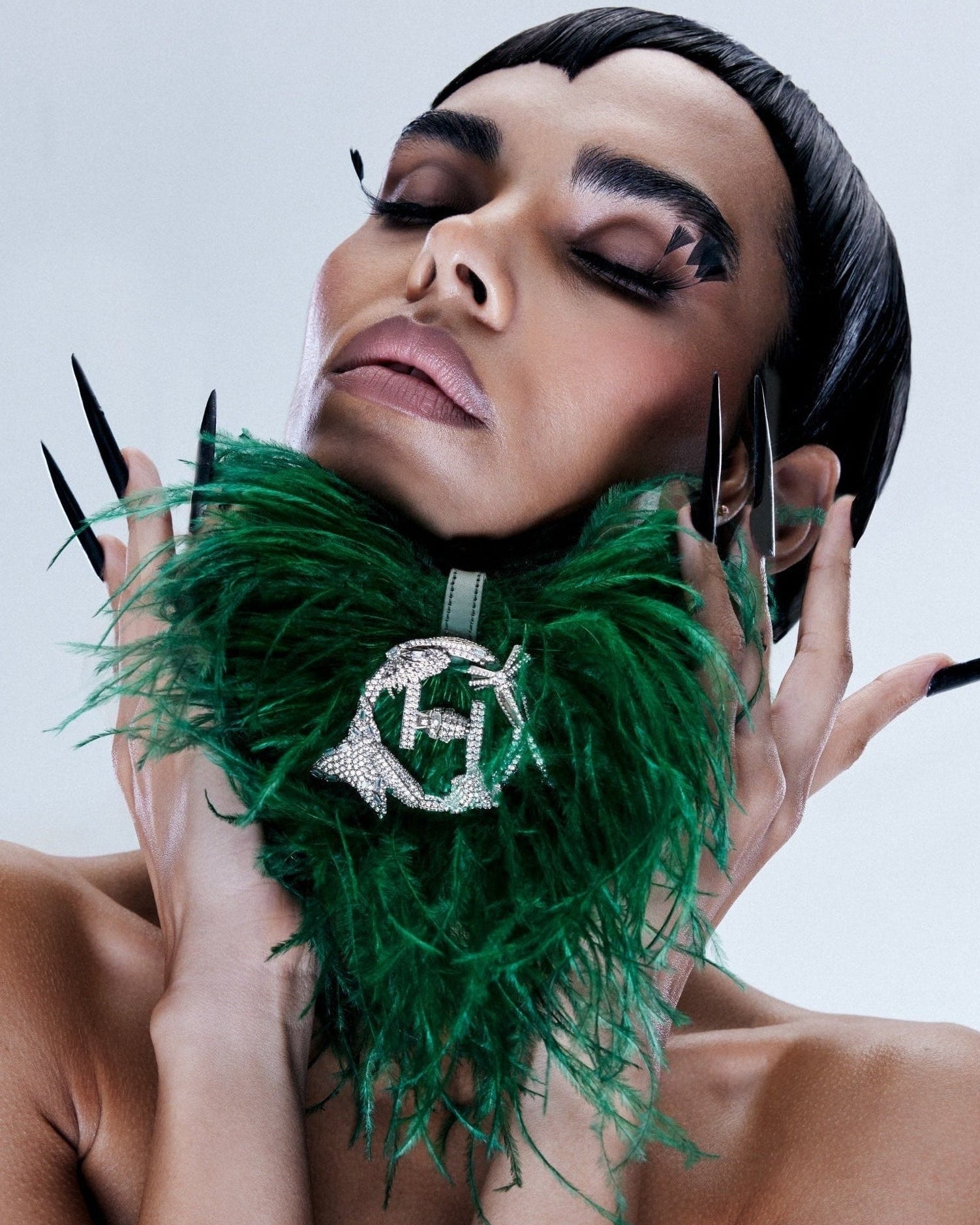 Amazon Green Scarlet Minivet Bag by Outhouse available on sincerelyindia.com